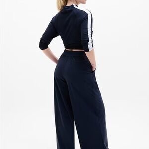 Athleta Navy Wide-Leg Women's Pants